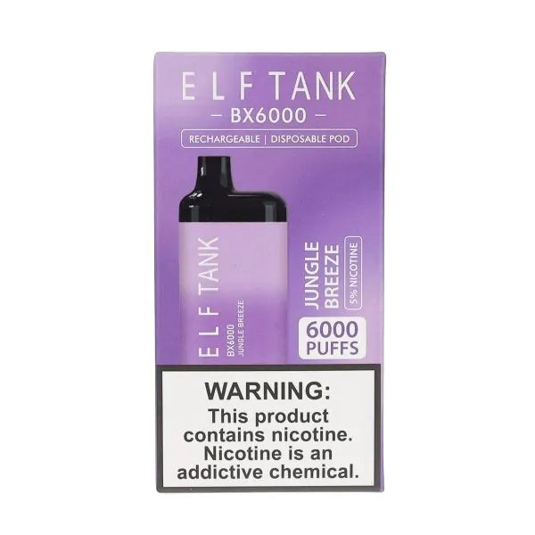Elf Tank BX6000 Rechargeable Disposable Pod Best Sales Price - Disposables