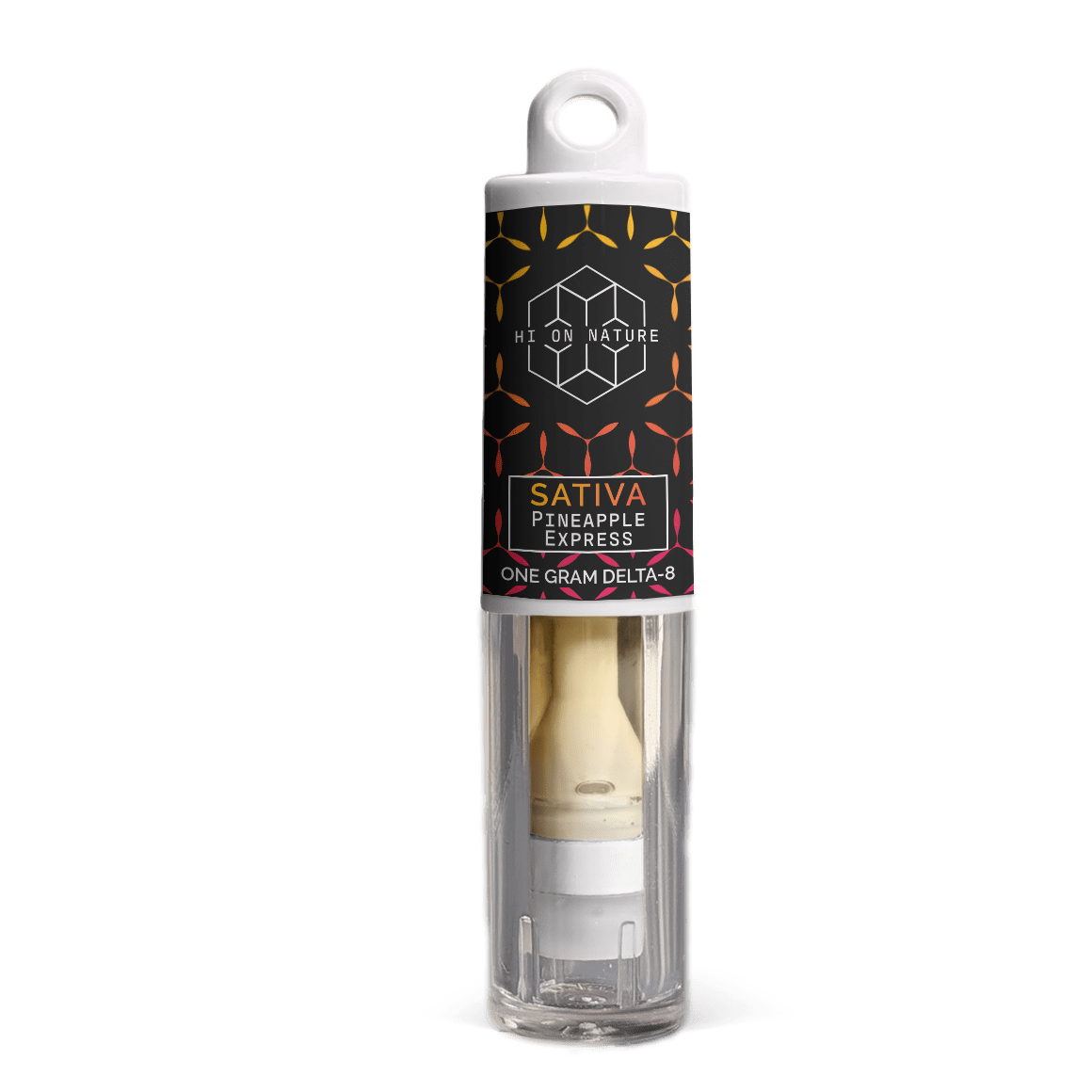 Hi On Nature 1g DELTA 8 SATIVA VAPE CARTRIDGE - PINEAPPLE EXPRESS Best Sales Price - Vape Cartridges