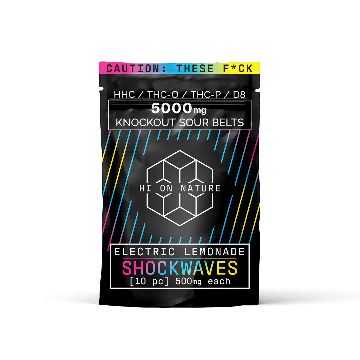 Hi On Nature 5000mg KNOCKOUT SHOCKWAVES ELECTRIC LEMONADE TenVape