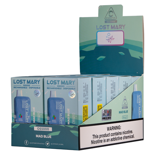 Mad Blue Lost Mary OS5000 Best Sales Price - Disposables