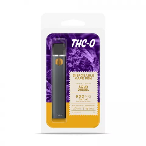Sour Diesel Strain Vape - Sour Diesel Vape Pen - THCO - Disposable - 900mg - Buzz Best Sales Price - Vape Pens