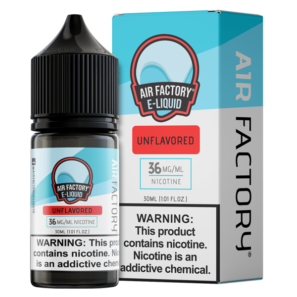 Unflavored Air Factory Salt Best Sales Price - eJuice