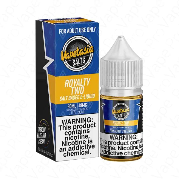 Royalty Two (2) Salt Vapetasia 30mL Best Sales Price - eJuice