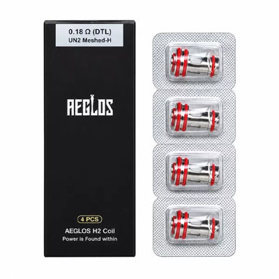 Uwell Aeglos H2 Replacement Coils 4 Pcs Best Sales Price - Disposables