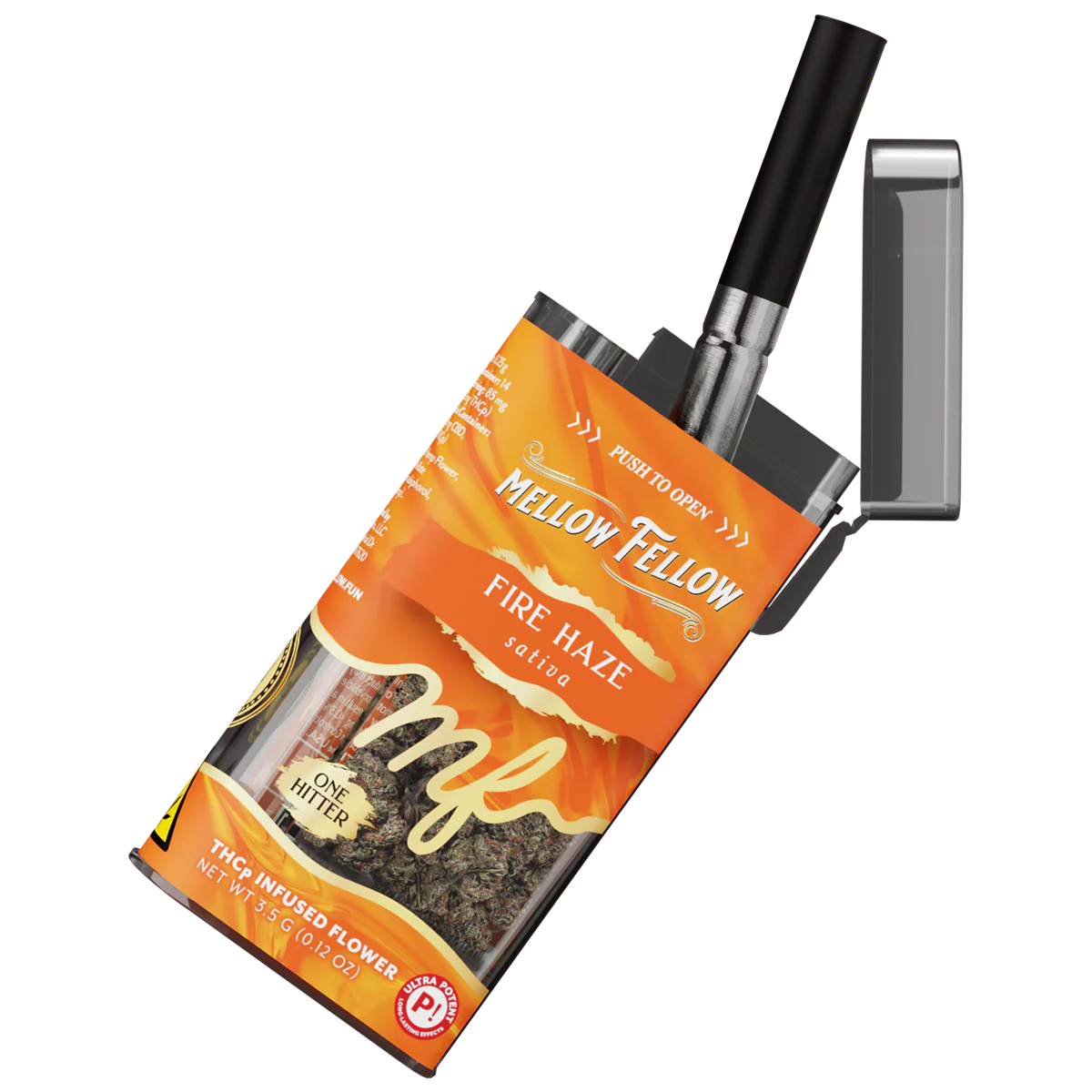 THCp 3.5g Infused Flower + One Hitter - Fire Haze (Sativa)