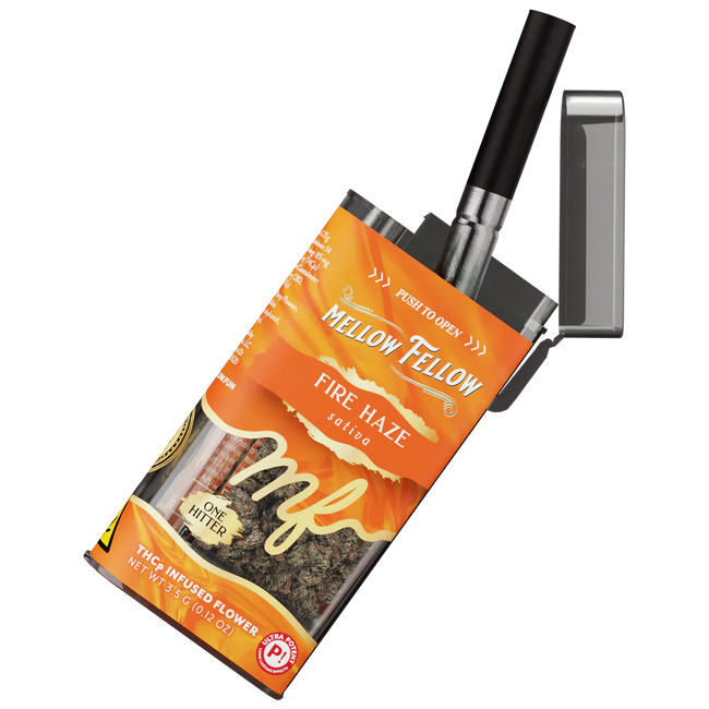 THCp 3.5g Infused Flower + One Hitter - Fire Haze (Sativa)