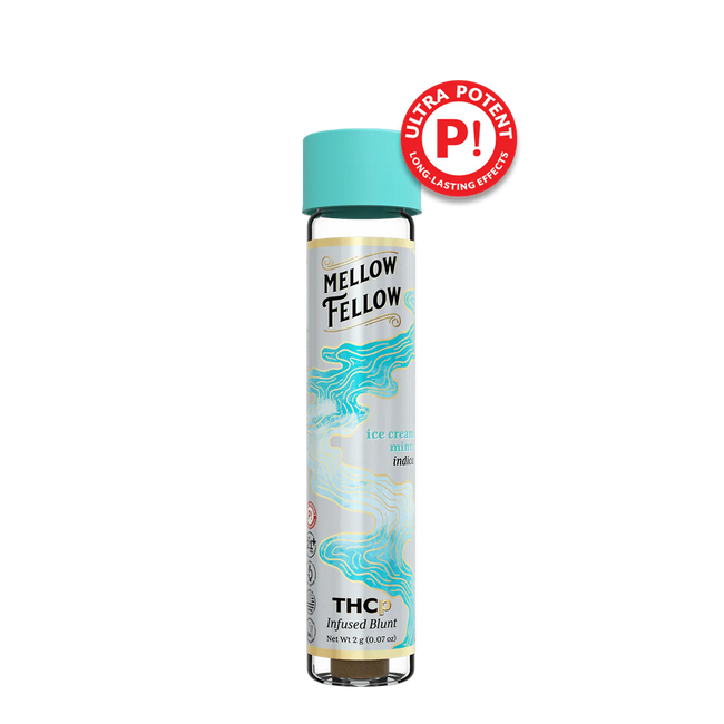 Mellow Fellow THCp 2g Infused Blunt - Ice Cream Mintz (Indica)