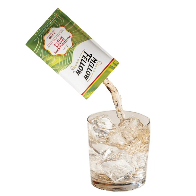 Delta 9 + CBD & CBG Mixers 10pc - Pomegranate Ginger Mojito