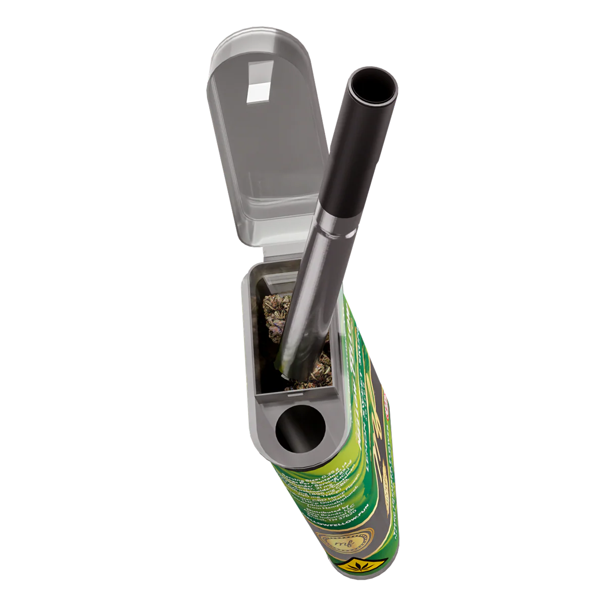 THCp 3.5g Infused Flower + One Hitter - Lemon Sweet Skunk (Sativa)