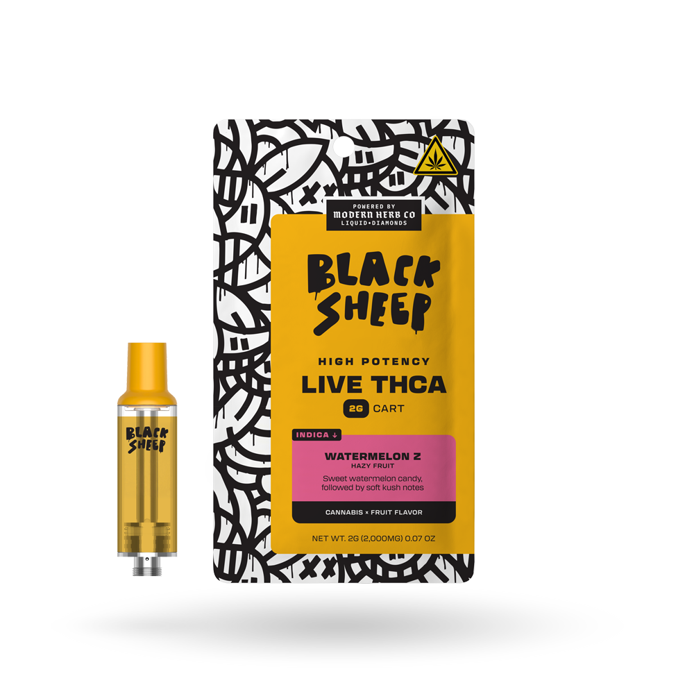 Liquid Diamonds Vape Cartridge: Watermelon Z (Indica), 2g