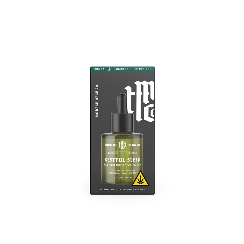 Live Resin CBD Tincture: 1500mg (Sativa)