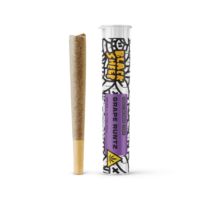 THCp Pre-Roll: Grape Runtz (Indica), 1g Best Sales Price - Pre Rolls