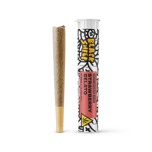 THCp Pre-Roll: Strawberry Gelato (Hybrid), 1g Best Sales Price - Pre Rolls