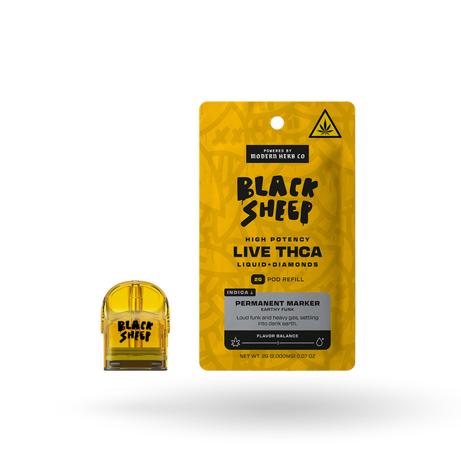 Liquid Diamonds Pod Refill: Permanent Marker (Indica) 2g