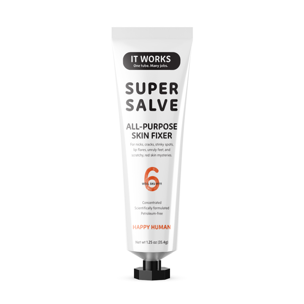Happy Human Super Salve: All-Purpose Skin Fixer, 1.25oz