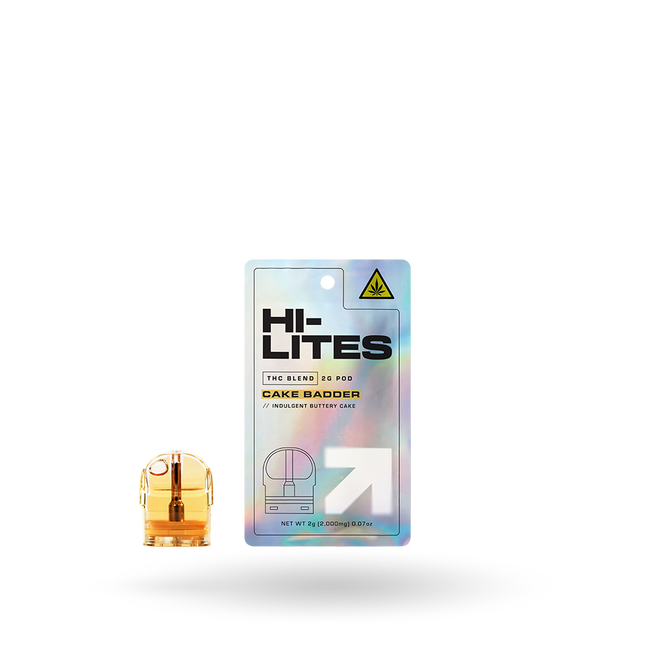THC Blend Pod Refill: Cake Badder 2g