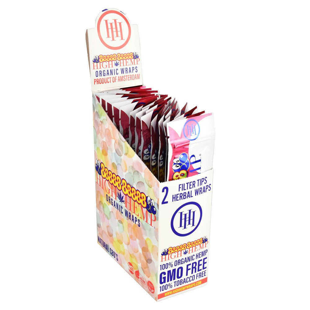 High Hemp Organic CBD Wraps - 2pknc Best Sales Price - Rolling Papers & Supplies
