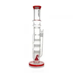 Phoenix Star 18 Inches Recycler Bong With 8 Honeycomb Percs & 2 Turbine Percs & A Showerhead Perc Best Sales Price - Bongs