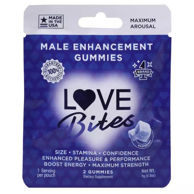 Love Bites Male Sensual Enhancement Gummies - 2 Count