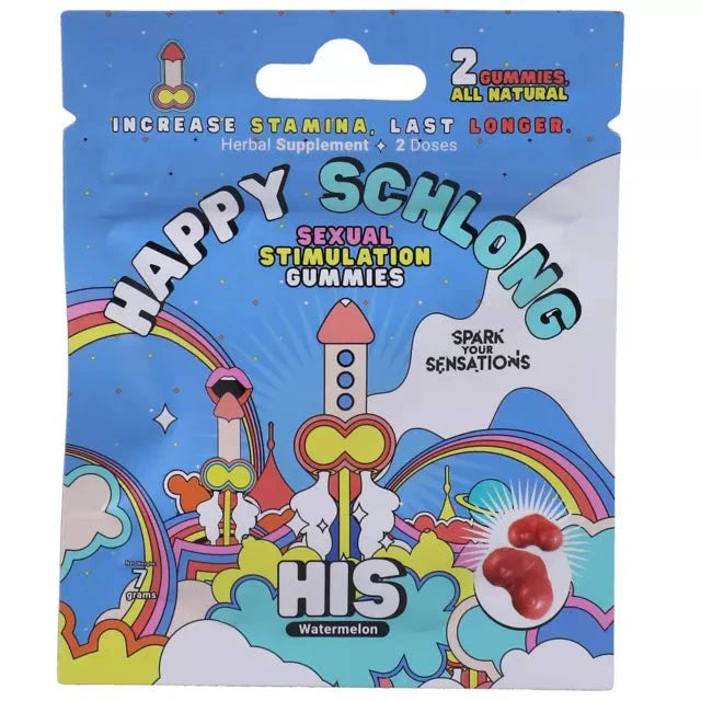 Happy Schlong Sexual Stimulation Gummies – For Him
