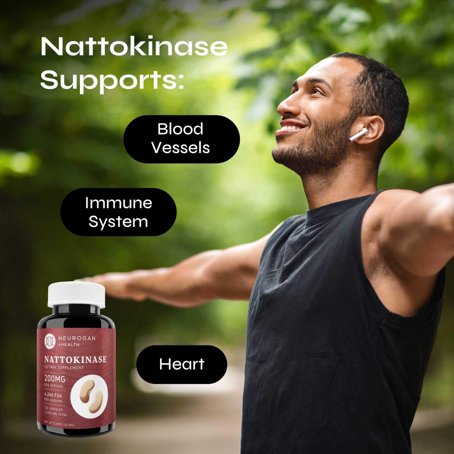 Neurogan Health Nattokinase Capsules