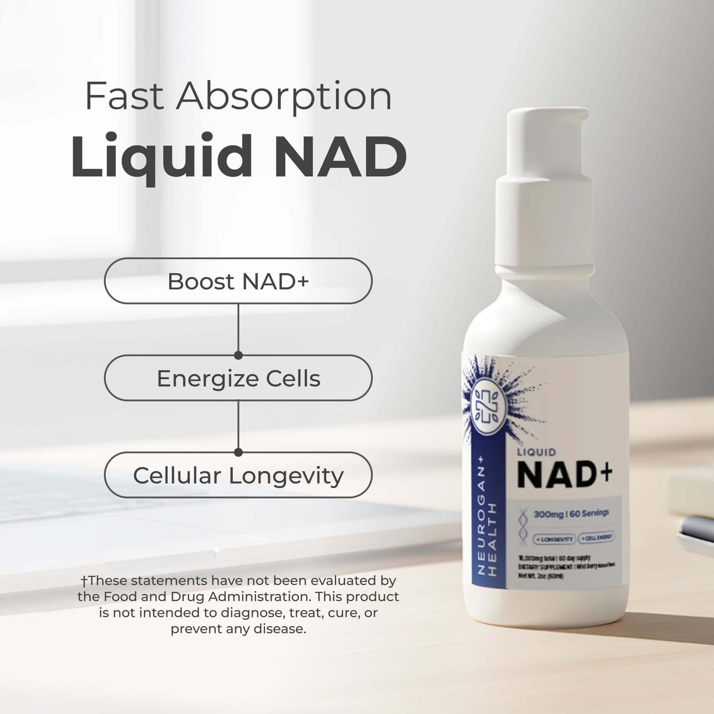Neurogan Health NAD+ Liquid Drops