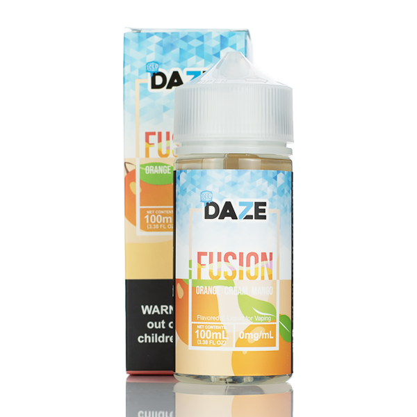 7 Daze Fusion ICED - No Nicotine Vape Juice - 100ml Best Sales Price - eJuice