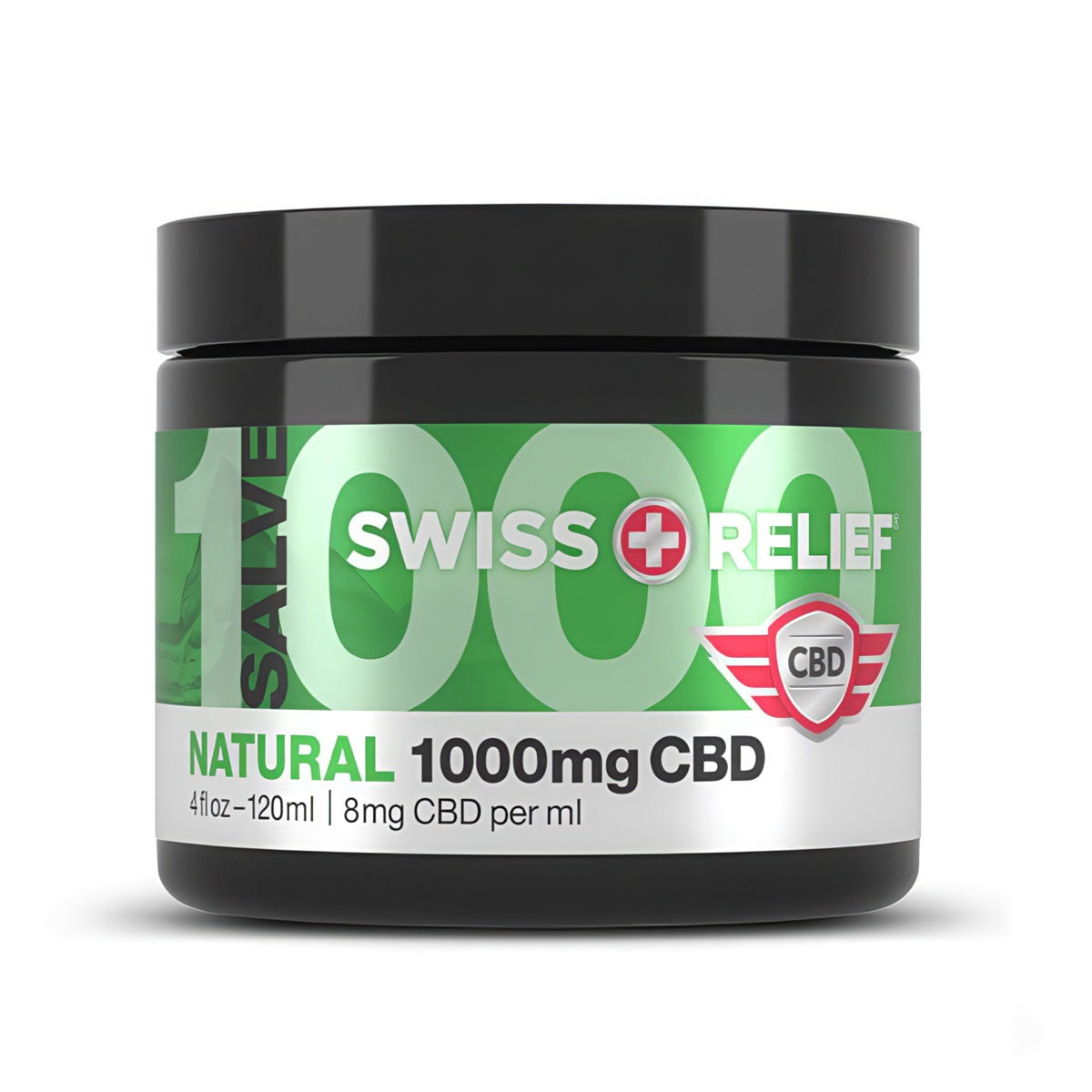 Swiss Relief CBD Salve 2oz or 4oz