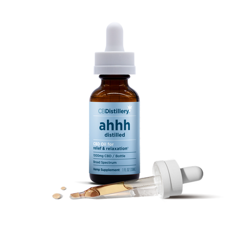 CBDistillery 1000mg Broad Spectrum CBD Oil Tincture
