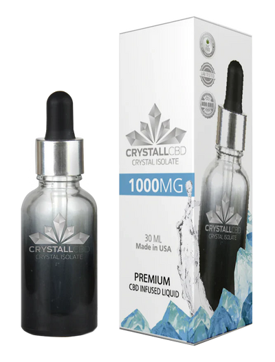 RA Royal CBD | CBD Crystall Isolate Oil Tincture 250mg - 1500mg Best Sales Price - Tincture Oil