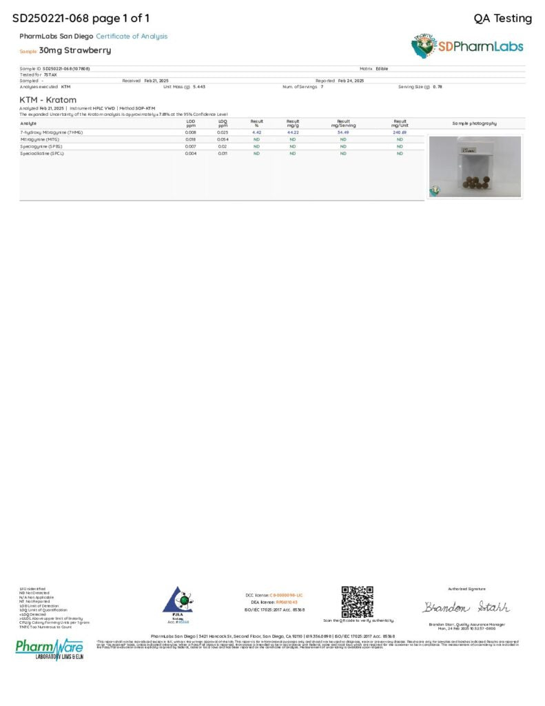 7Stax Premium 7-OH Kratom Alkaloid Tablets (30mg – 1 Count)