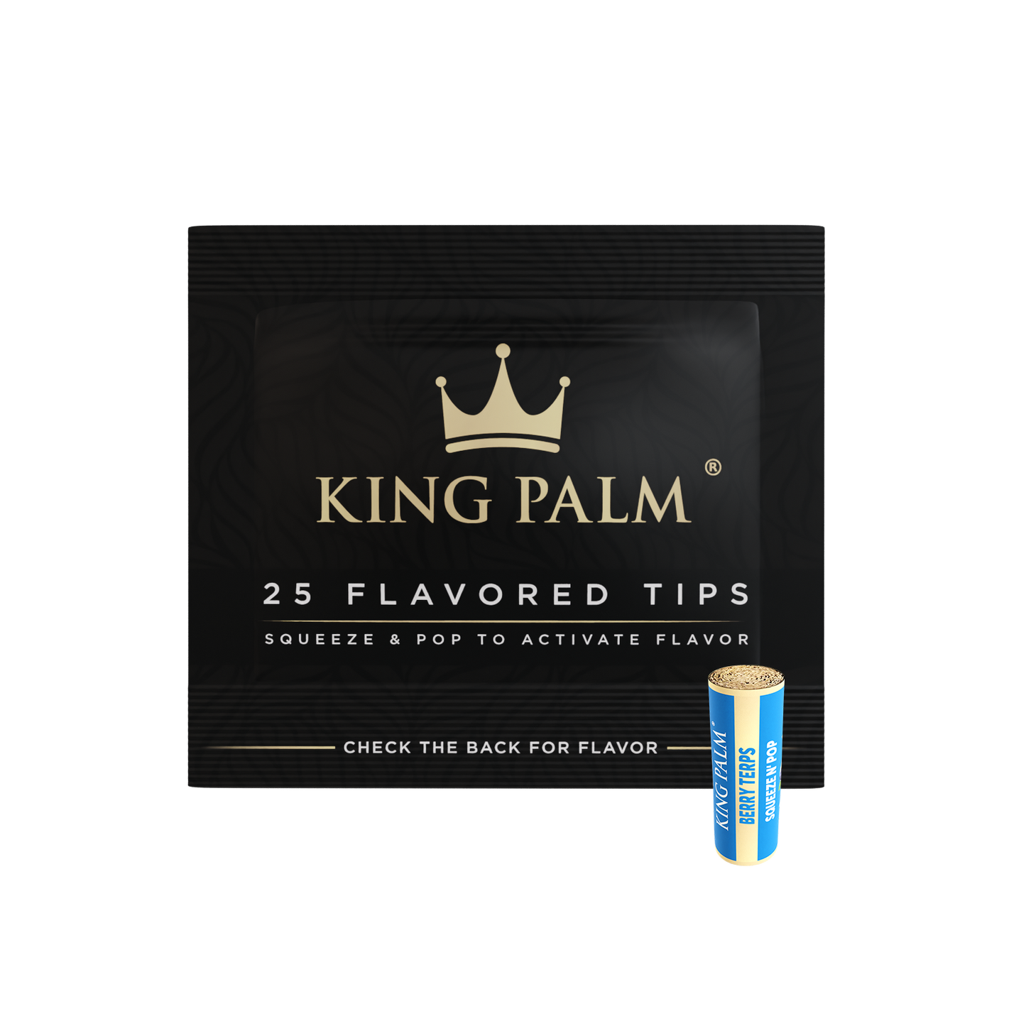 King Palm 25 Flavored Filters – Berry Terps (10mm)