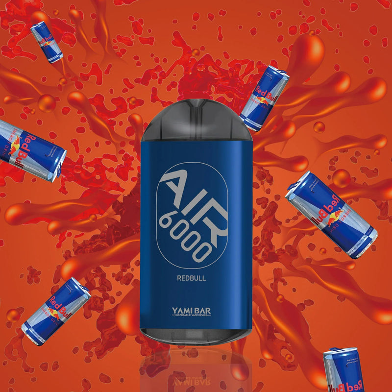 Yami Bar Air 6000 Disposable 6000 Puffs - Redbull Best Sales Price - Disposables