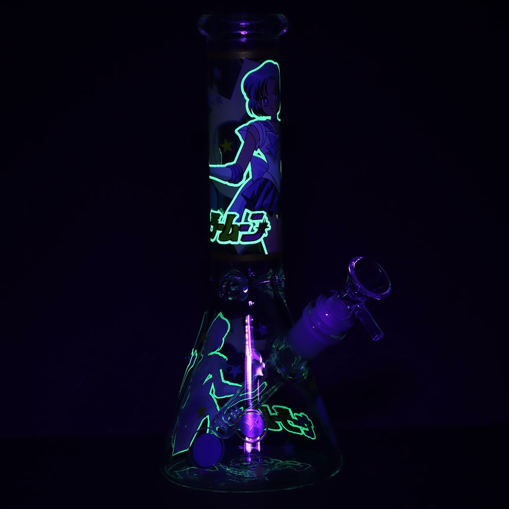 10" Japanese Animation Girl Version 2 Beaker Glass Best Sales Price - Bongs