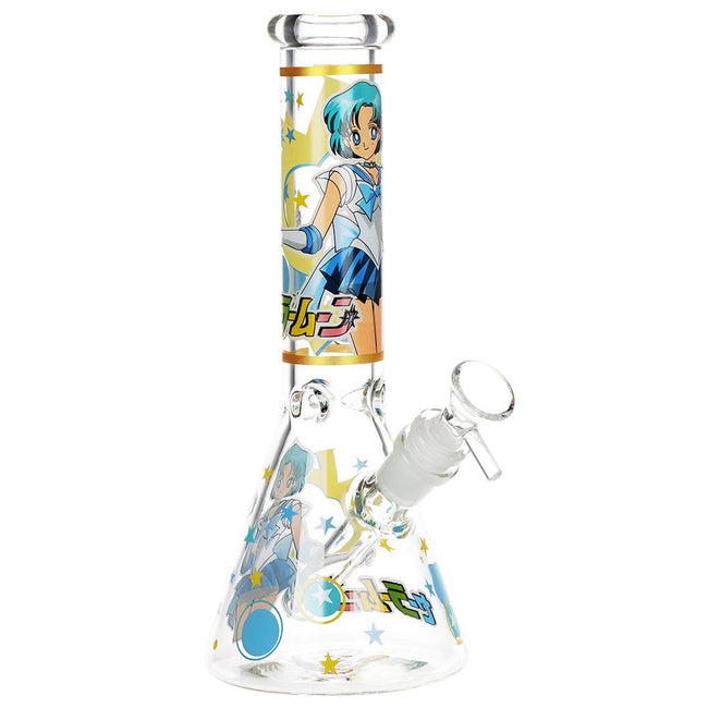 10" Japanese Animation Girl Version 2 Beaker Glass