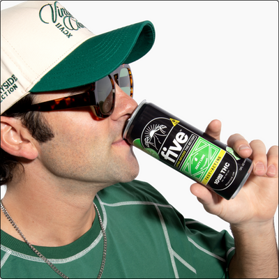 Five CBD fast-acting 10mg thc seltzers | variety pack Best Sales Price - Seltzers