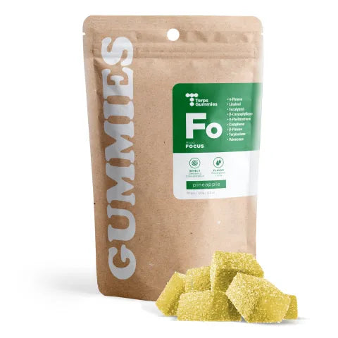 10mg Terpene Gummies - Focus - Pineapple - Terps Gummies