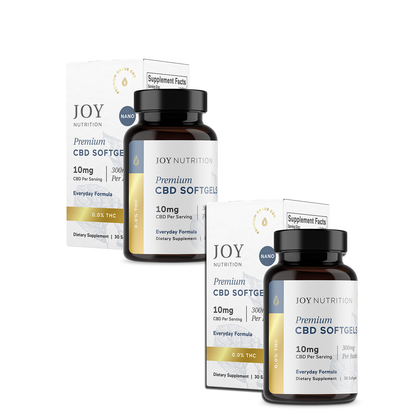 Joy Organics 10 mg CBD Softgels Value Pack