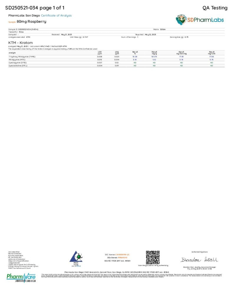 7Stax Premium 7-OH Kratom Alkaloid Tablets (1200mg – 15 Count)