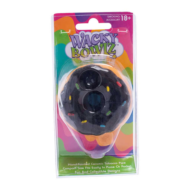 CHOCOLATE DONUT CERAMIC PIPE - WACKY BOWLZ