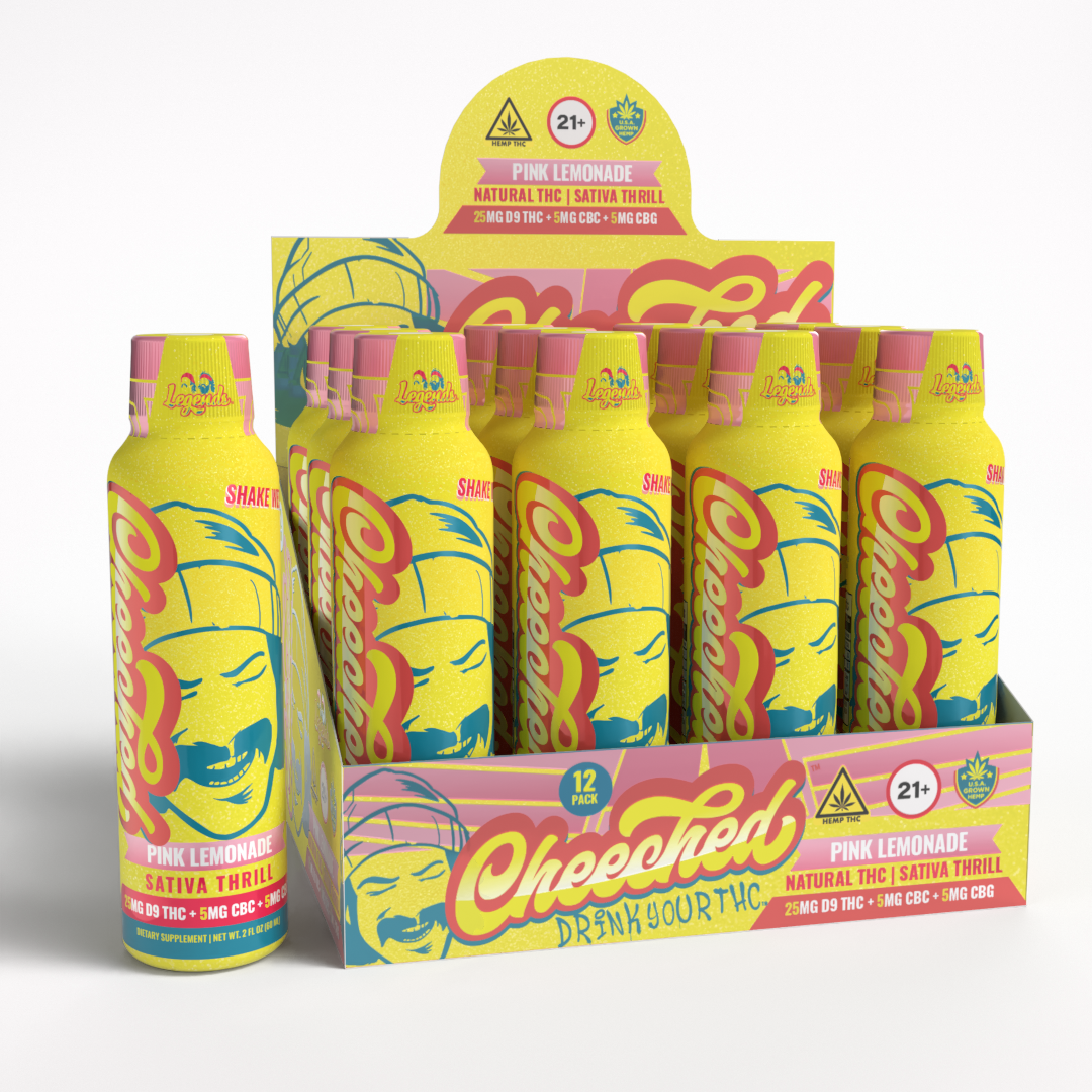 Legends Sativa Shot - Pink Lemonade (300 mg THC)