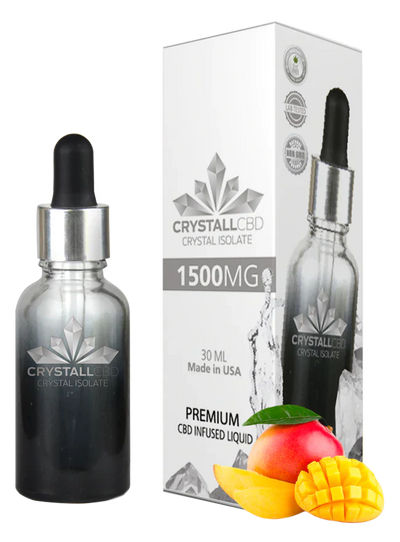 RA Royal CBD | CBD Crystall Isolate Oil Tincture 250mg - 1500mg Best Sales Price - Tincture Oil