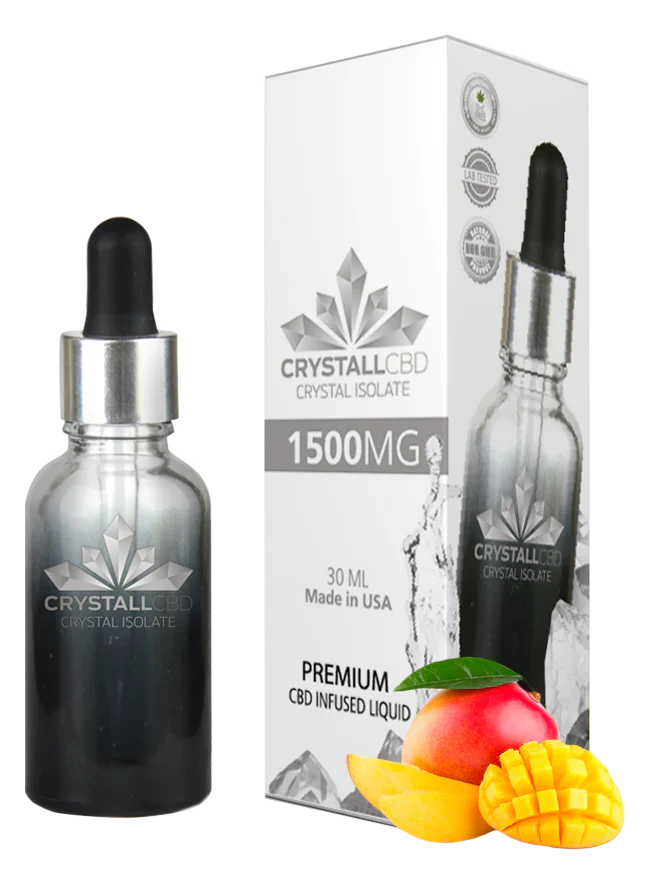 RA Royal CBD | CBD Crystall Isolate Oil Tincture 250mg - 1500mg Best Sales Price - Tincture Oil