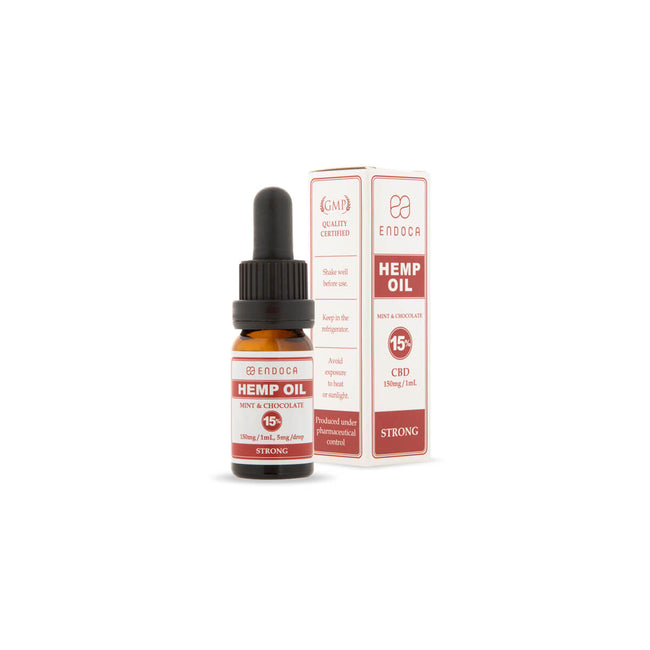 Endoca DE SCHOKOLADE MINZE CBD ÖL (THC FREI) 150MG CBD/ML