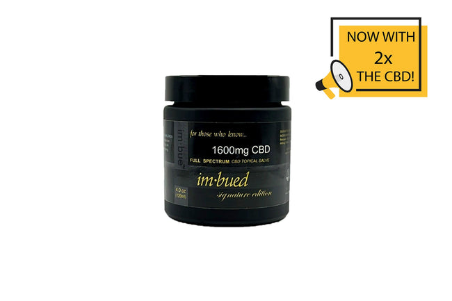 Imbue 1600mg CBD Salve of Full Spectrum Hemp Extract