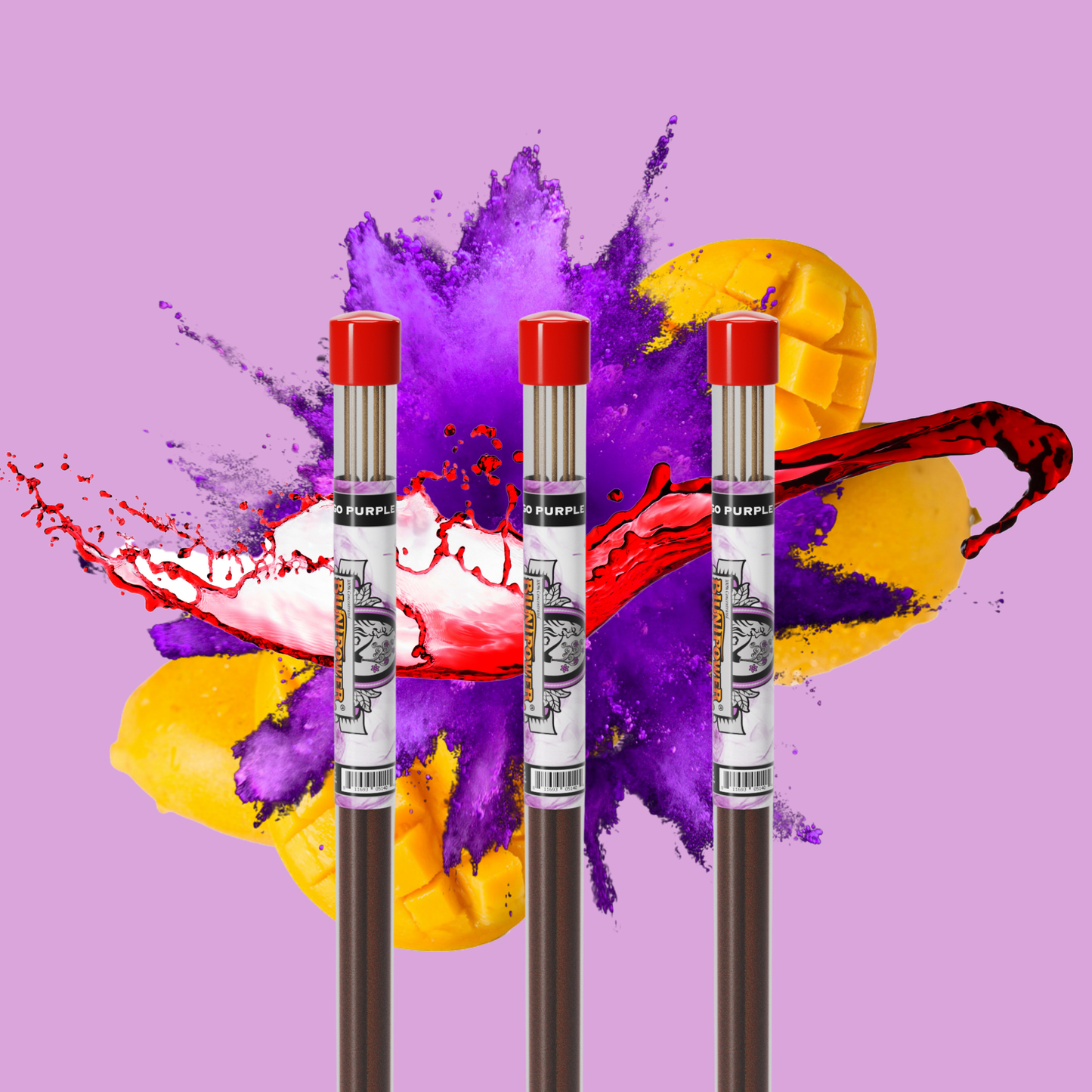 Mango Purple Rain Long Incense Sticks