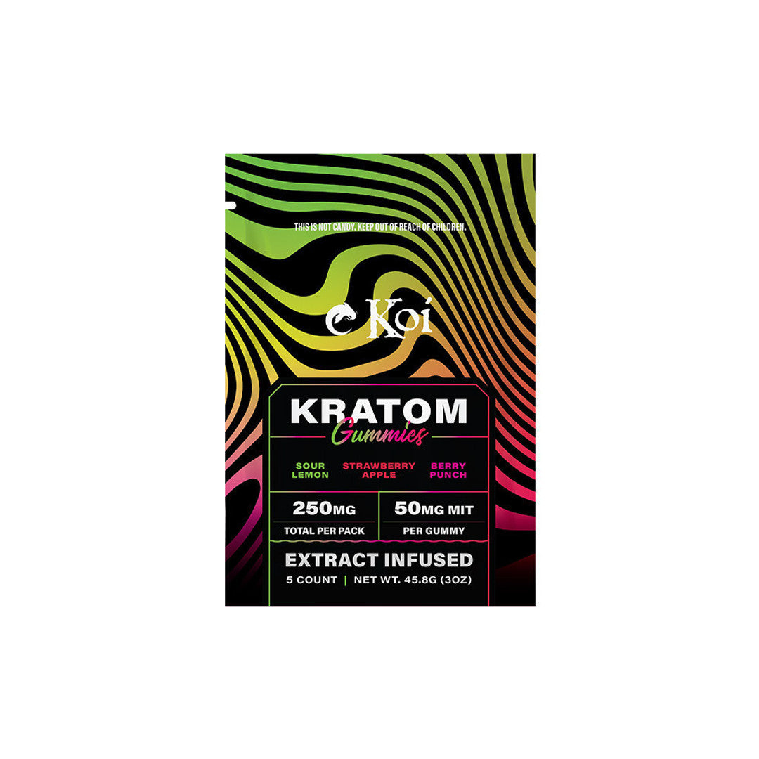 Koi CBD Kratom Gummies - 20 count variety