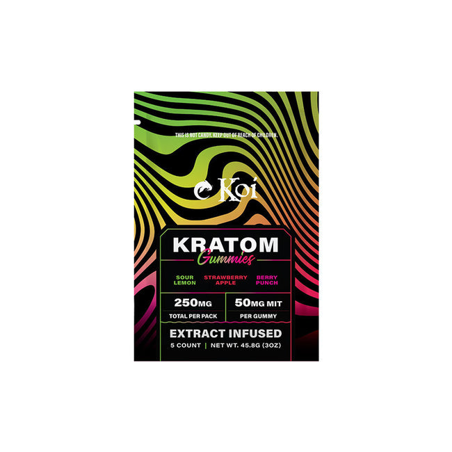 Koi CBD Kratom Gummies - 20 count variety