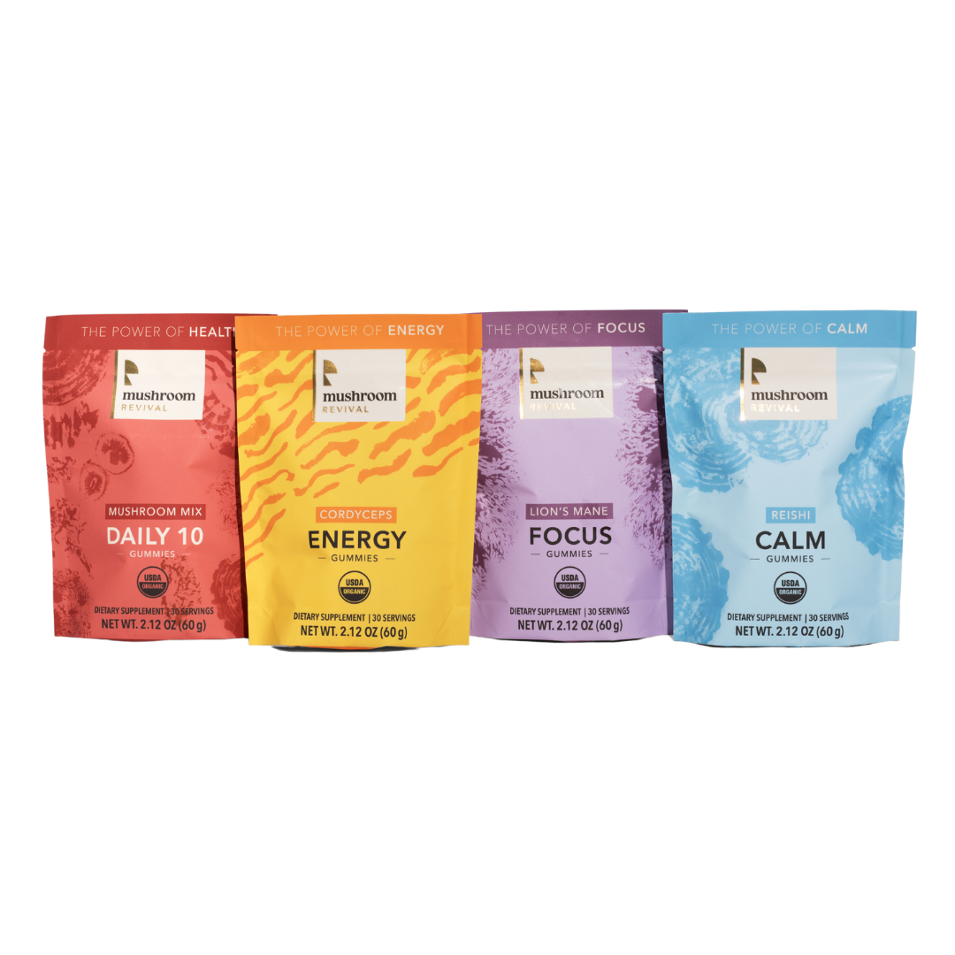 Mushroom Revival Mushroom Gummies Starter Kit Best Sales Price - Gummies