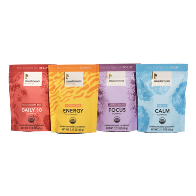 Mushroom Revival Mushroom Gummies Starter Kit Best Sales Price - Gummies